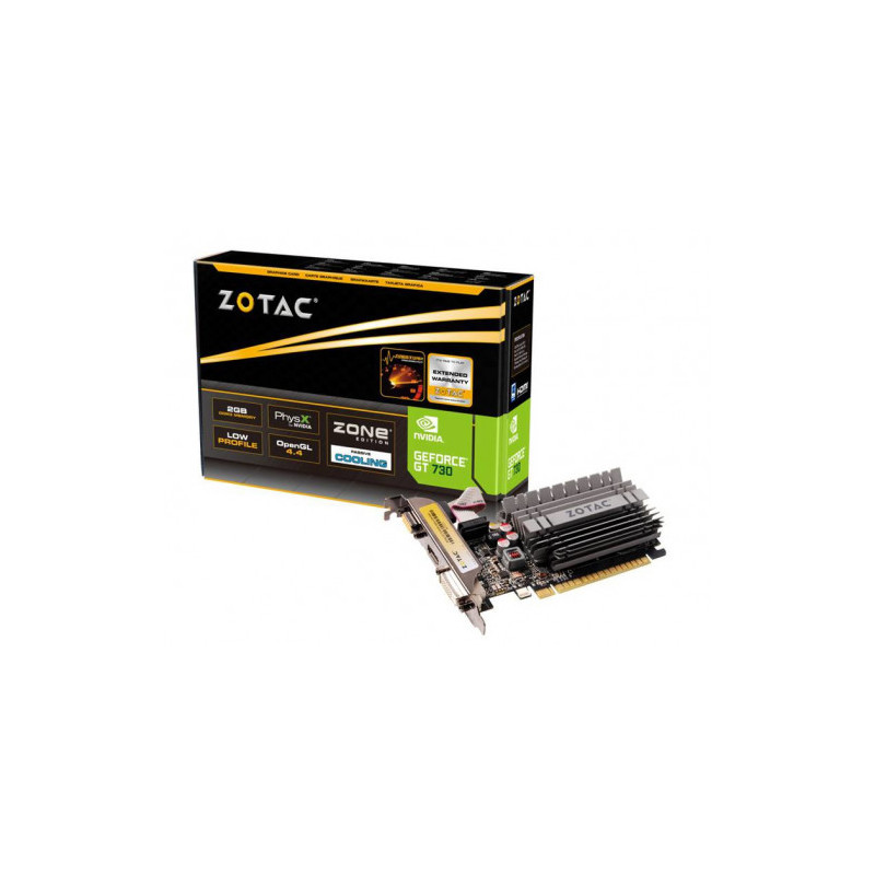 Zotac GeForce GT 730 2GB NVIDIA GDDR3 | APLIUM