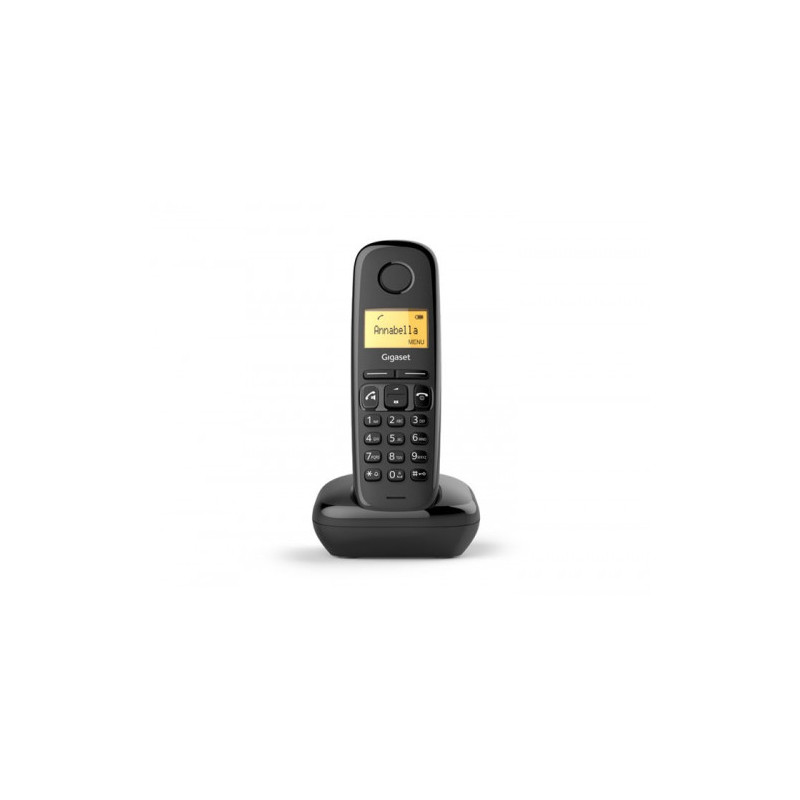 Gigaset A270 Teléfono DECT Identificador de llamadas Negro | APLIUM
