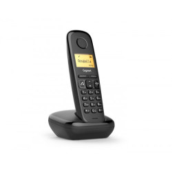 Gigaset A270 Teléfono DECT Identificador de llamadas Negro | APLIUM