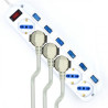 Ewent EW3932-3M limitador de tensión 6 salidas AC Blanco | APLIUM