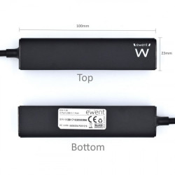 Ewent EW1136 hub de interfaz USB 3.2 Gen 1 (3.1 Gen 1) Type- | APLIUM