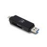 Ewent EW1075 lector de tarjeta USB 3.2 Gen 1 (3.1 Gen 1) Typ | APLIUM