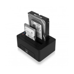 Ewent EW7014 base de conexión para disco duro Negro | APLIUM