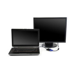 Ewent EW9864 adaptador de cable de vídeo 0,2 m HDMI VGA, 3.5 | APLIUM