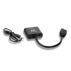 Ewent EW9864 adaptador de cable de vídeo 0,2 m HDMI VGA, 3.5 | APLIUM