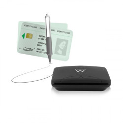 Ewent EW1052 lector de tarjeta inteligente USB 2.0 Negro | APLIUM