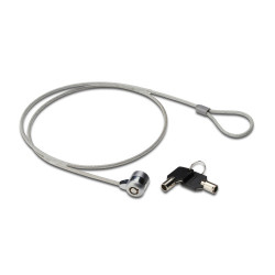 Ewent EW1242 cable antirrobo Negro, Acero inoxidable 1,5 m | APLIUM