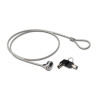 Ewent EW1242 cable antirrobo Negro, Acero inoxidable 1,5 m | APLIUM