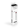 Ewent EW3916 base múltiple 1,5 m 5 salidas AC Interior Blanc | APLIUM