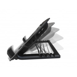 Ewent EW1258 almohadilla fría 43,2 cm (17") 1000 RPM Negro | APLIUM