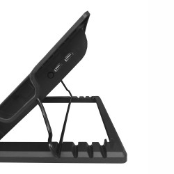 Ewent EW1258 almohadilla fría 43,2 cm (17") 1000 RPM Negro | APLIUM