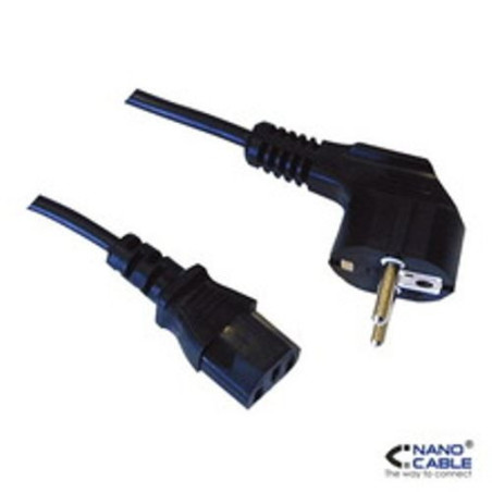 Nanocable 10.22.0110 10m C13 coupler CEE7/7 Schuko cable de | APLIUM