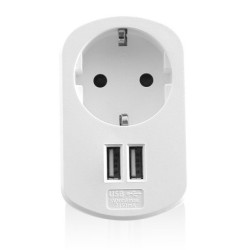 Ewent EW1211 cargador de dispositivo móvil Blanco Interior | APLIUM