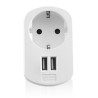 Ewent EW1211 cargador de dispositivo móvil Blanco Interior | APLIUM