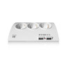 Ewent EW3935 base múltiple 1,5 m 5 salidas AC Interior Blanc | APLIUM