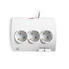 Ewent EW3935 base múltiple 1,5 m 5 salidas AC Interior Blanc | APLIUM