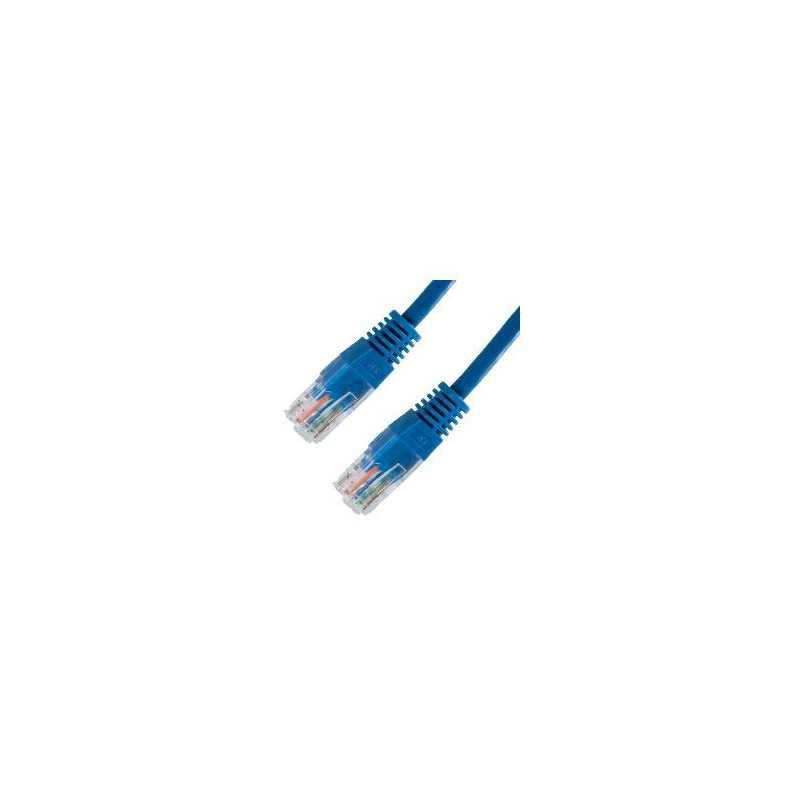 Nanocable Cable Red Latiguillo RJ45 CAT.5E Utp AWG24, Azul, | APLIUM