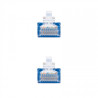 Cable de Red RJ45 UTP Nanocable 10.20.0102-BL Cat.5e/ 2m/ Az | APLIUM