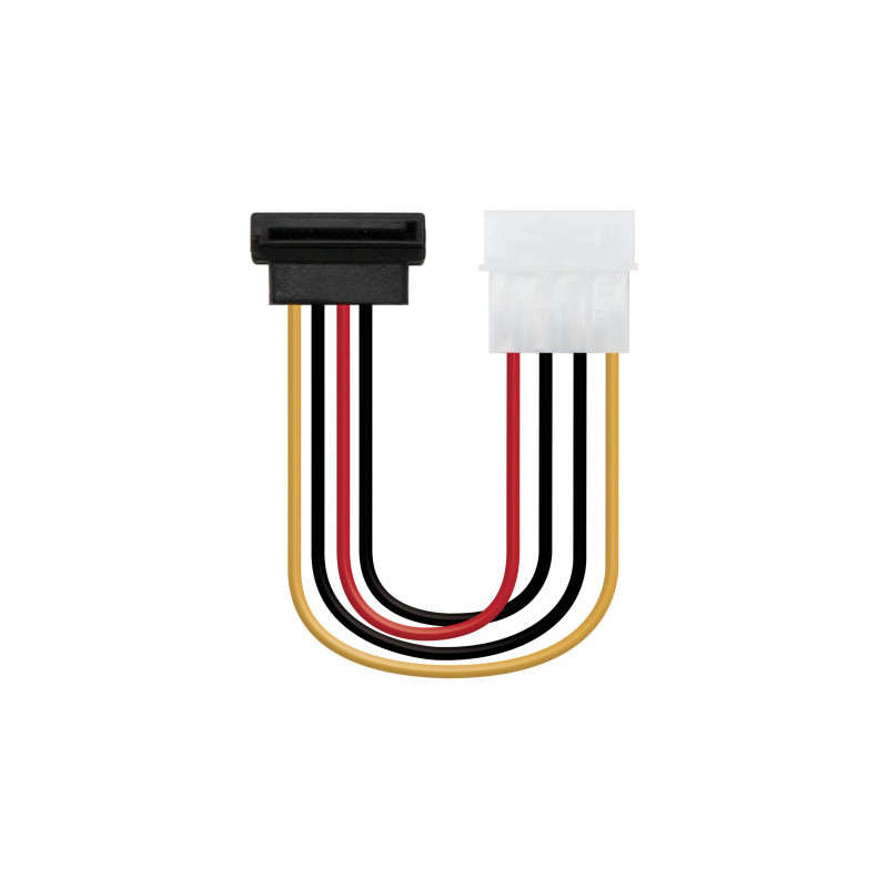 Nanocable CABLE SATA ALIMENTACION ACODADO 5.25"(MOLEX 4PIN)/ | APLIUM