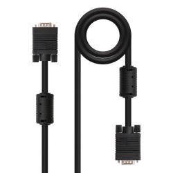 Nanocable Svga Con Ferrita, HDB15/M-HDB15/M, 6.0 M (10.15.01 | APLIUM