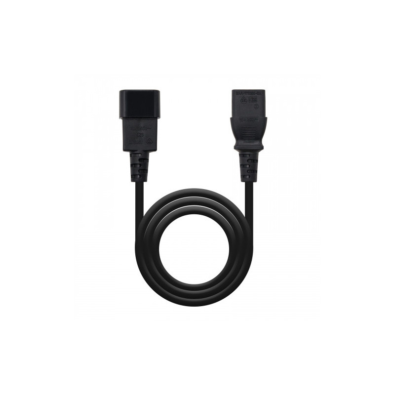 Nanocable CABLE ALIM. CPU C13/H-C14/M 1.5 M | APLIUM