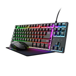 Trust GXT 794 3-in-1 Gaming teclado Ratón incluido Juego USB | APLIUM