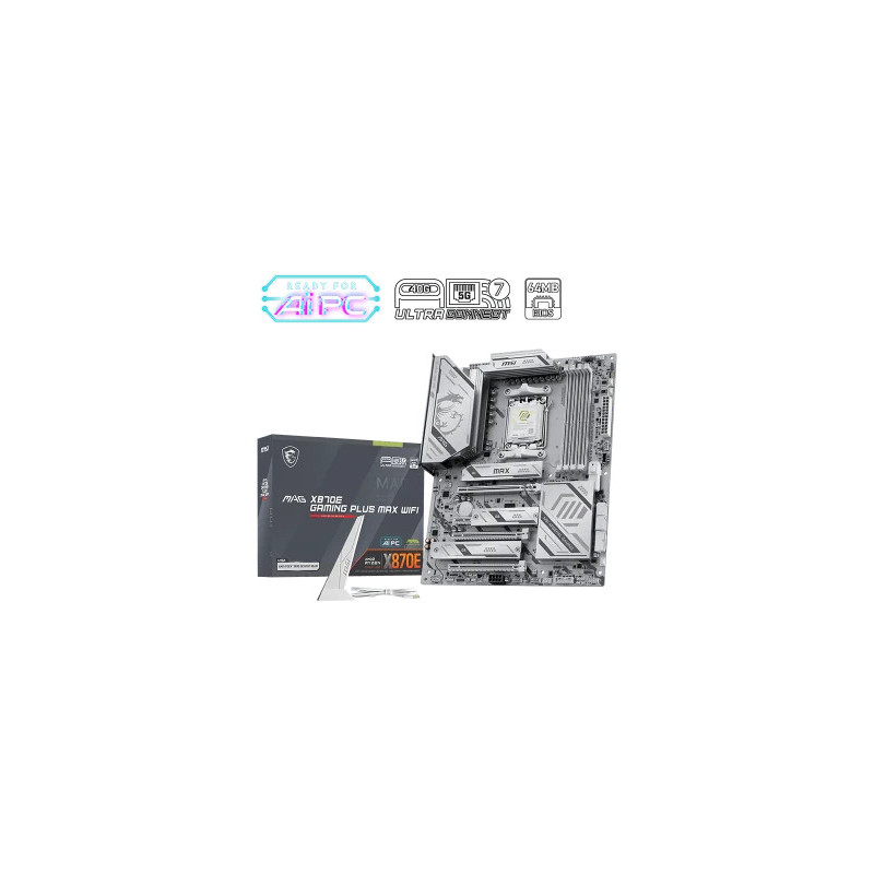 Placa Msi Mag X870E Gaming Plus Max WIFI,AMD,AM5,X870E,4DDR5 | APLIUM