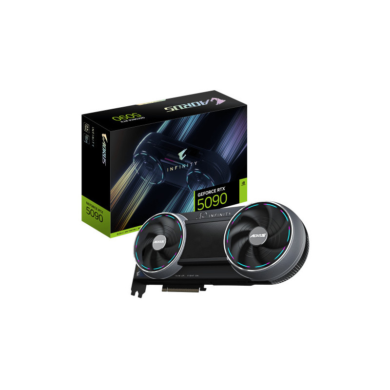 GIGABYTE AORUS GeForce RTX 5090 INFINITY 32G Tarjeta Gráfica | APLIUM