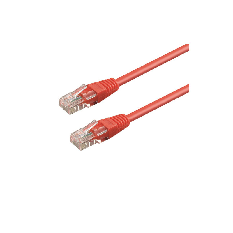 WP WPC-PAT-6U050R cable de red Rojo 5 m Cat6 U/UTP (UTP) | APLIUM