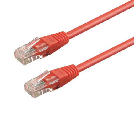 WP WPC-PAT-6U050R cable de red Rojo 5 m Cat6 U/UTP (UTP) | APLIUM