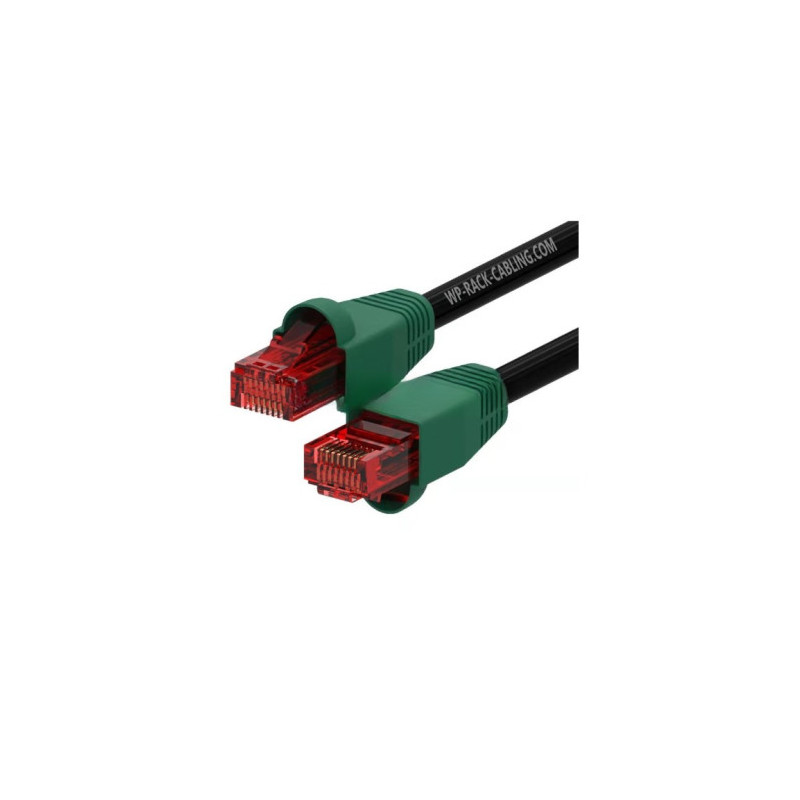 WP WPC-PAT-6U030BL-O cable de red Negro, Verde, Rojo 3 m Cat | APLIUM