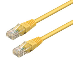 WP WPC-PAT-6U005Y cable de red Amarillo 0,5 m Cat6 U/UTP (UT | APLIUM