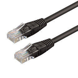 WP WPC-PAT-6U005BL cable de red Negro 0,5 m Cat6 U/UTP (UTP) | APLIUM