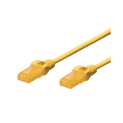 WP WPC-PAT-6U002Y cable de red Amarillo 0,2 m Cat6 U/UTP (UT | APLIUM