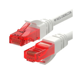 WP WPC-PAT-6U002W cable de red Rojo, Blanco 0,2 m Cat6 U/UTP | APLIUM