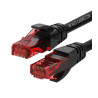 WP WPC-PAT-6U002BL cable de red Negro, Rojo 0,2 m Cat6 U/UTP | APLIUM