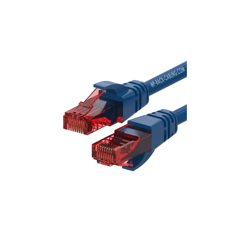 WP WPC-PAT-6U002B cable de red Azul, Rojo 0,2 m Cat6 U/UTP ( | APLIUM