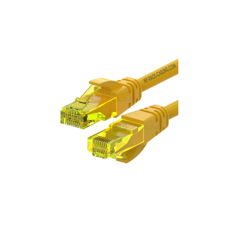 WP WPC-PAT-6AU030Y cable de red Amarillo 3 m Cat6a U/UTP (UT | APLIUM