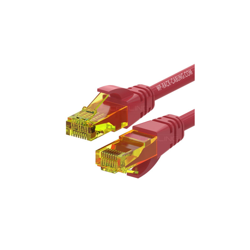 WP WPC-PAT-6AU030R cable de red Rojo 3 m Cat6a U/UTP (UTP) | APLIUM