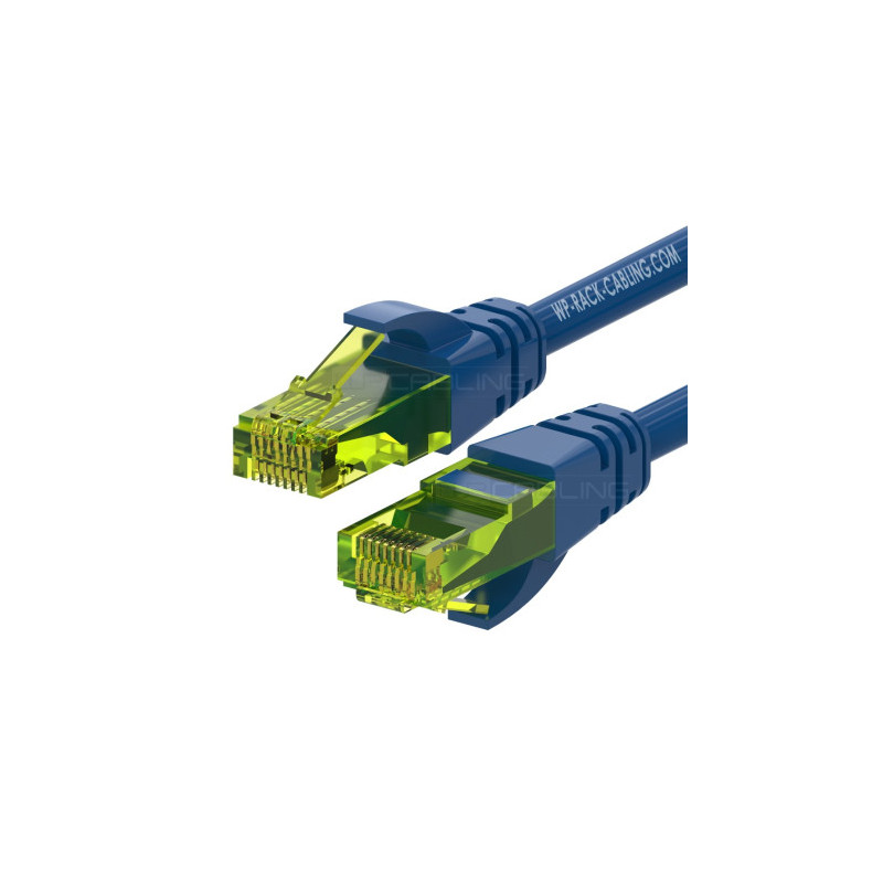 WP WPC-PAT-6AU030B cable de red Azul 3 m Cat6a U/UTP (UTP) | APLIUM