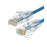 WP WPC-PAT-6AU010LB-S cable de red Azul 1 m Cat6a U/UTP (UTP | APLIUM