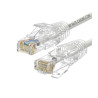 WP WPC-PAT-6AU005W-S cable de red Blanco 0,5 m Cat6a U/UTP ( | APLIUM