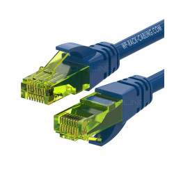 WP WPC-PAT-6AU005B cable de red Azul 0,5 m Cat6a U/UTP (UTP) | APLIUM
