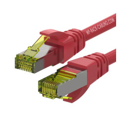 WP WPC-PAT-6ASF002R cable de red Rojo 0,2 m Cat6a S/FTP (S-S | APLIUM