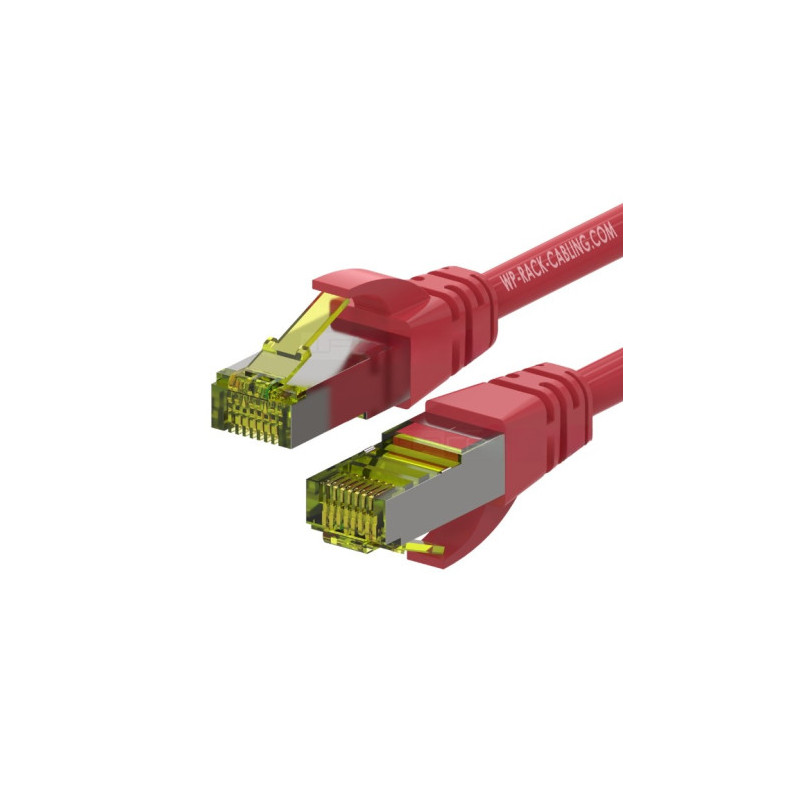 WP WPC-PAT-6ASF002R cable de red Rojo 0,2 m Cat6a S/FTP (S-S | APLIUM