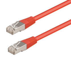 WP WPC-PAT-5F010R cable de red Rojo 1 m Cat5e F/UTP (FTP) | APLIUM