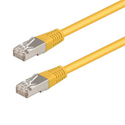 WP WPC-PAT-5F005Y cable de red Amarillo 0,5 m Cat5e F/UTP (F | APLIUM
