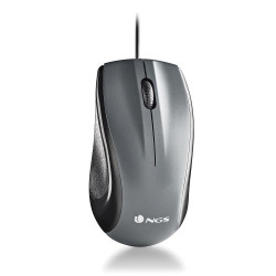 NGS MUSK ratón Universal Ambidextro USB tipo A Laser 1200 DP | APLIUM