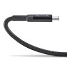 NGS KNOT 65W-3 cable USB USB 2.0 3 m USB C 0,48 Gbit/s Negro | APLIUM