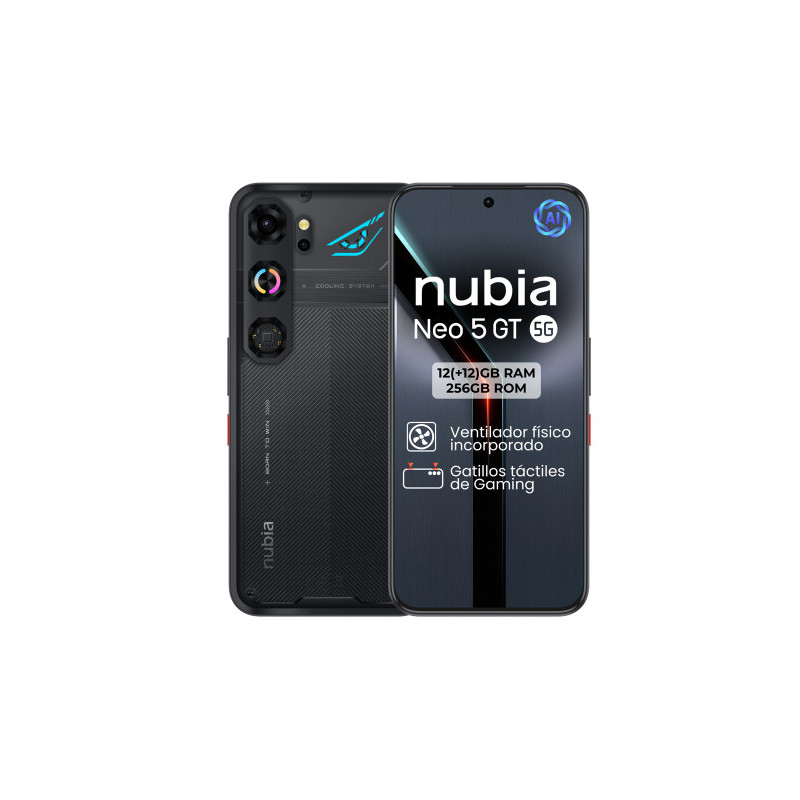 Zte Nubia Neo 5 Gt 5G 12+256 Negro | APLIUM